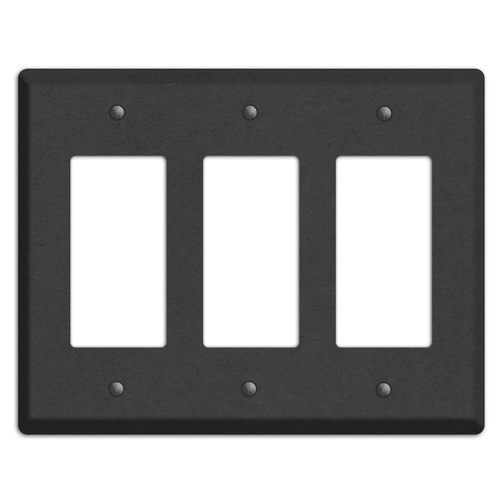 Charcoal Kraft 3 Rocker Wallplate