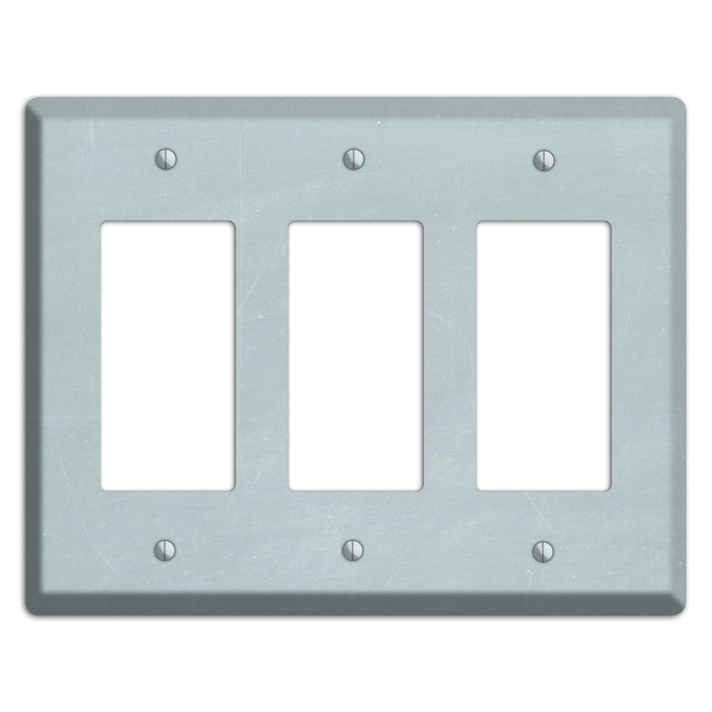 Chalk Light Blue 3 Rocker Wallplate