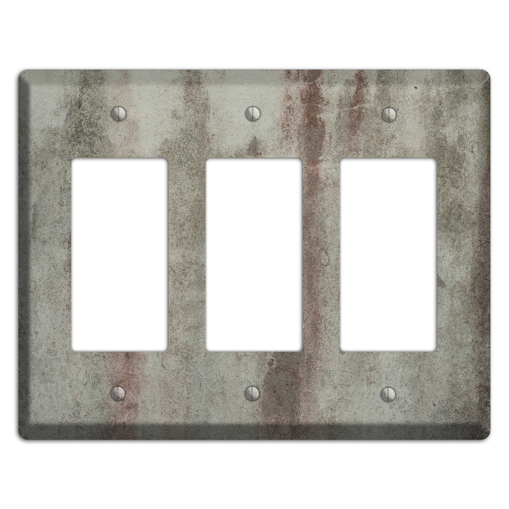 Old Concrete 15 3 Rocker Wallplate