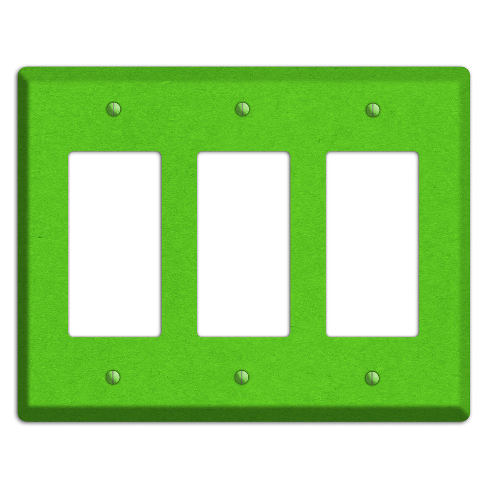 Kelly Green Kraft 3 Rocker Wallplate