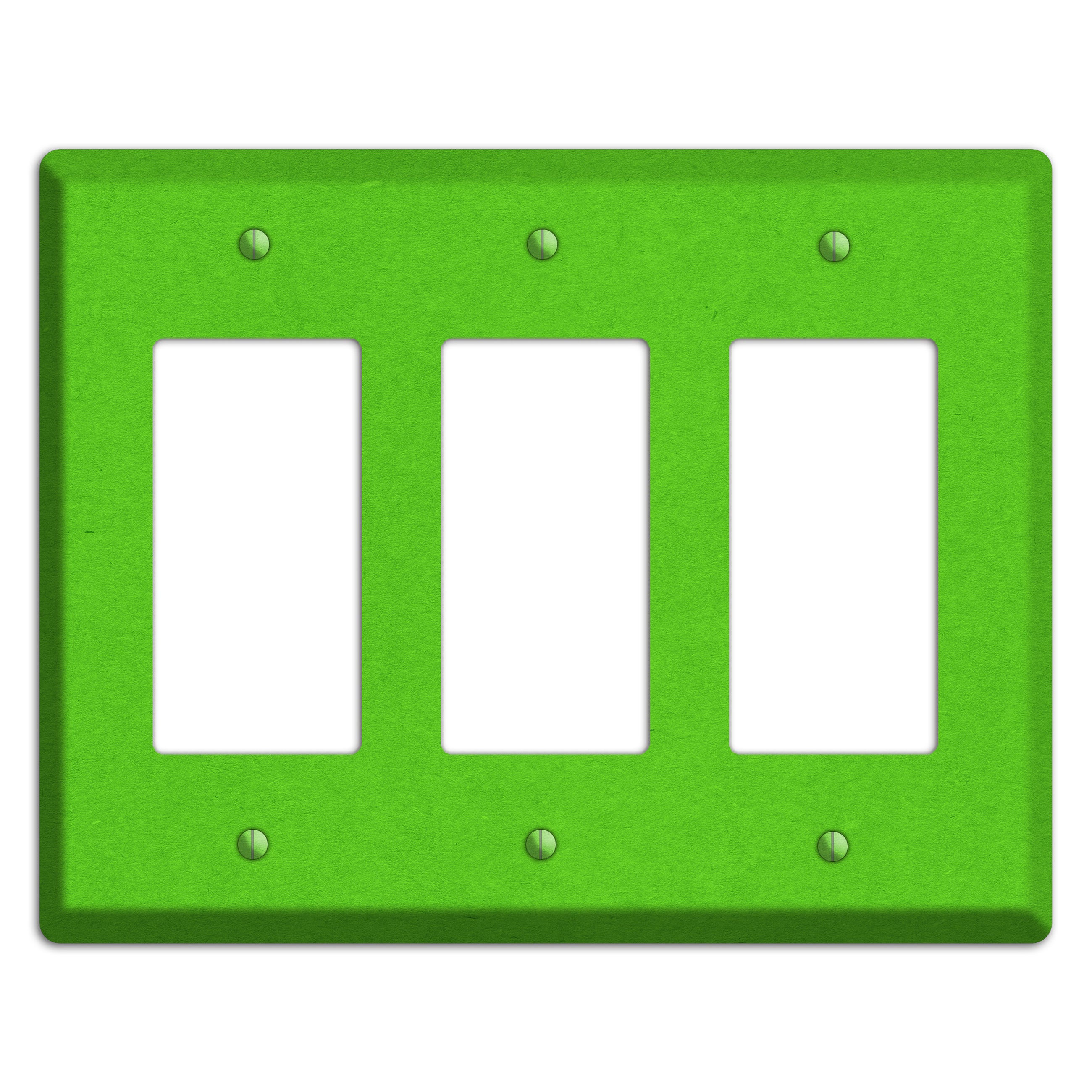 Kelly Green Kraft 3 Rocker Wallplate