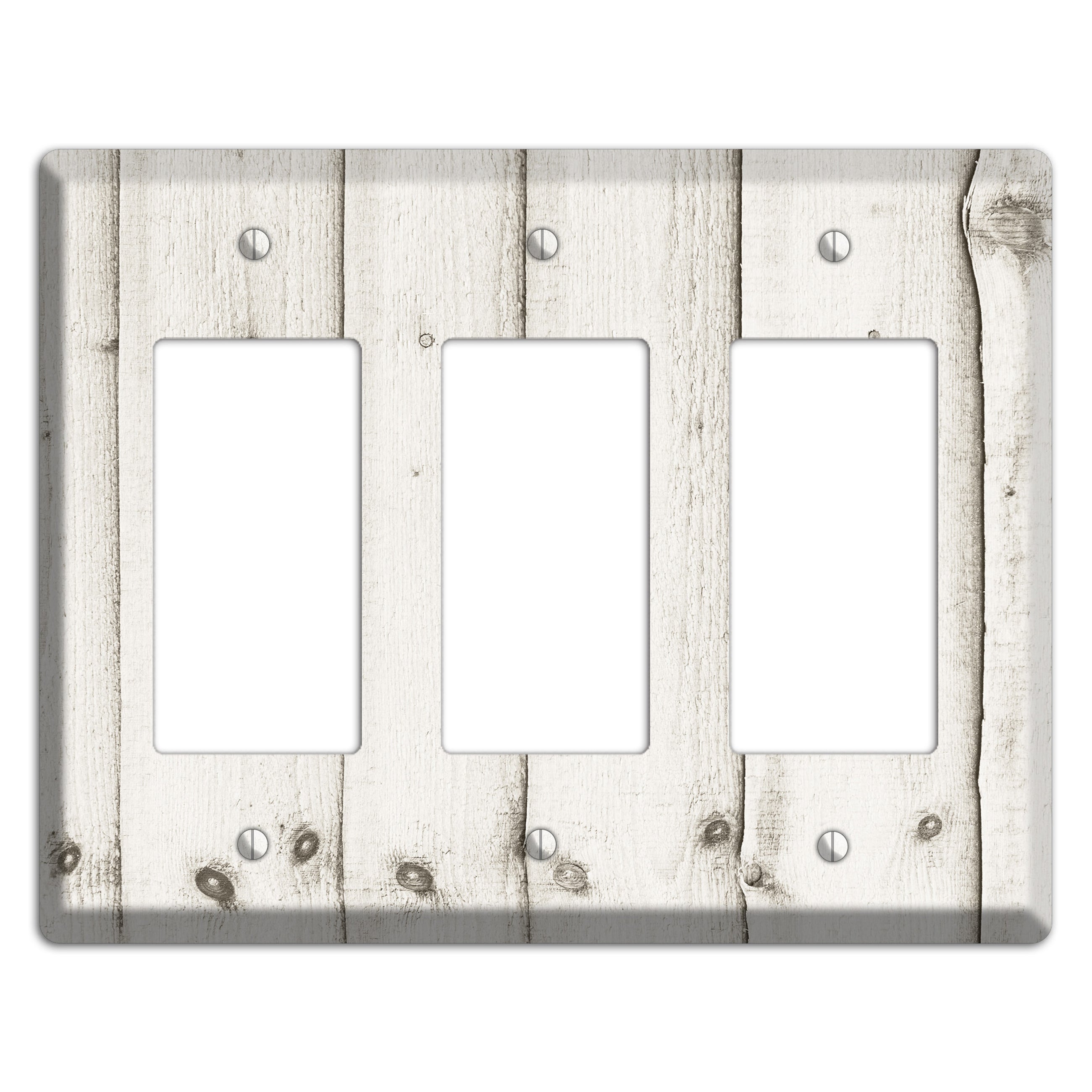 Swirl Antique 3 Rocker Wallplate