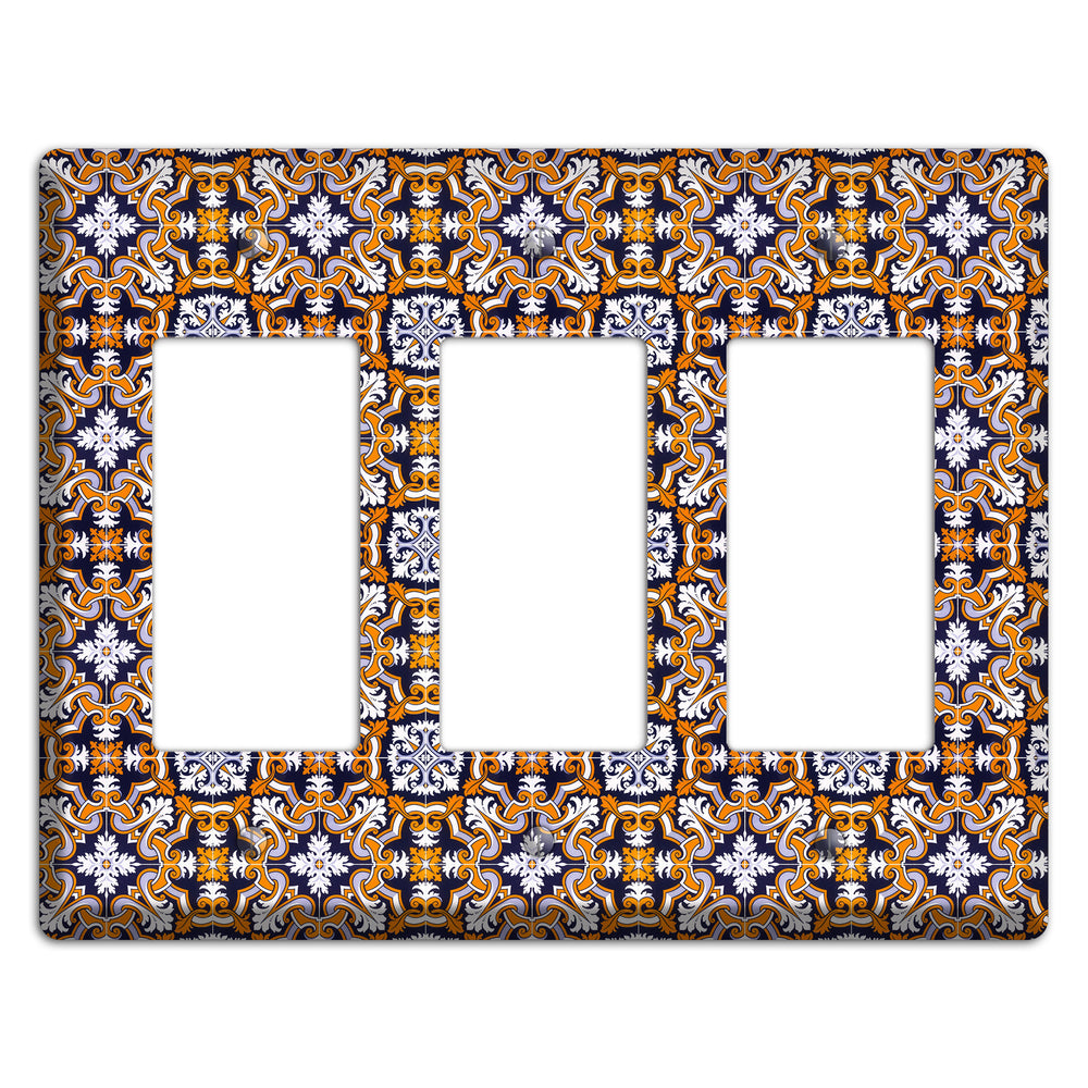 Tavira Tiles 6 3 Rocker Wallplate