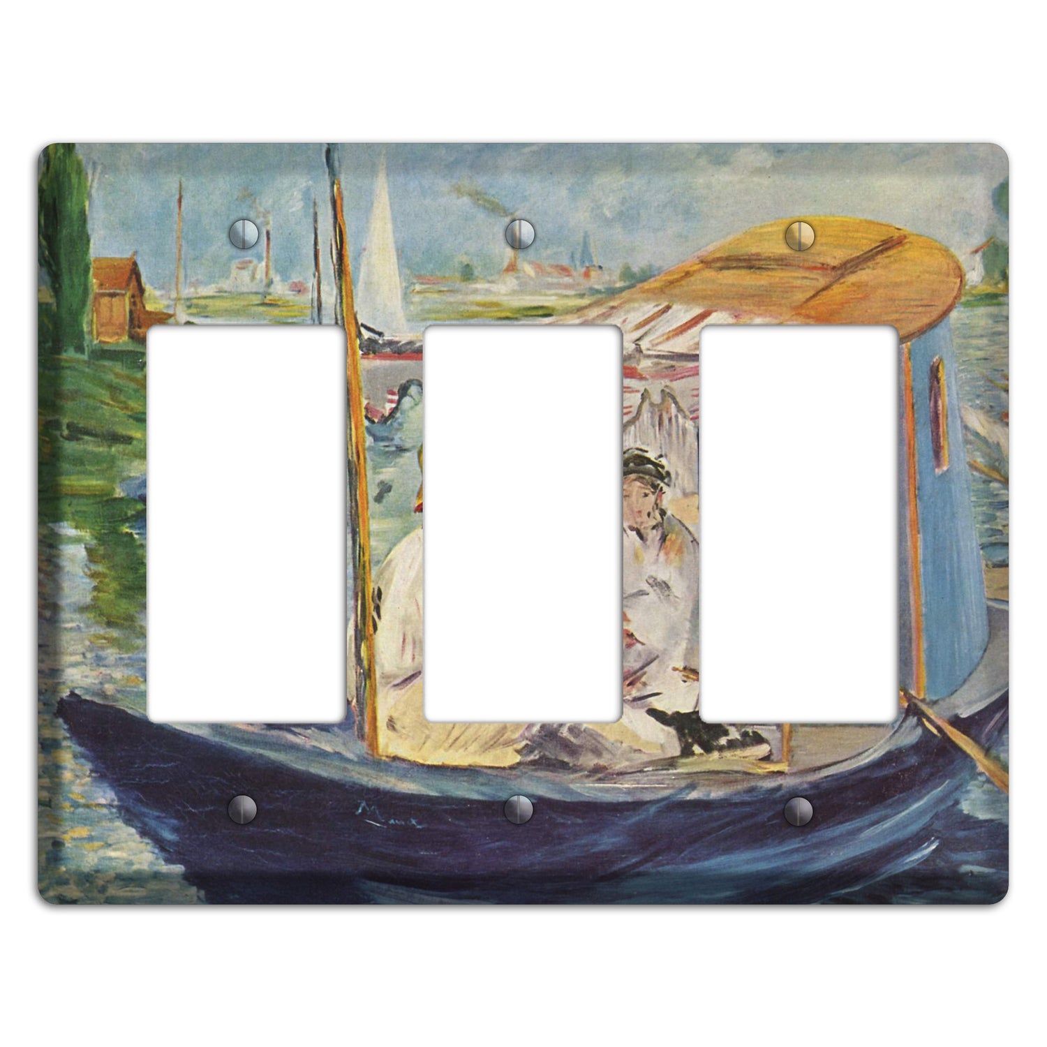 Edouard Manet 3 Rocker Wallplate