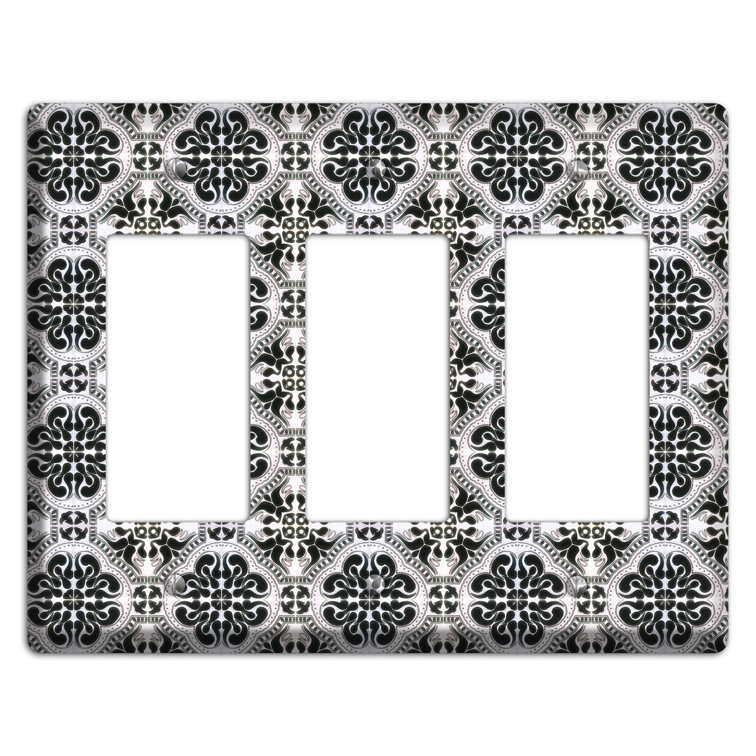 Tavira Tiles 5 3 Rocker Wallplate