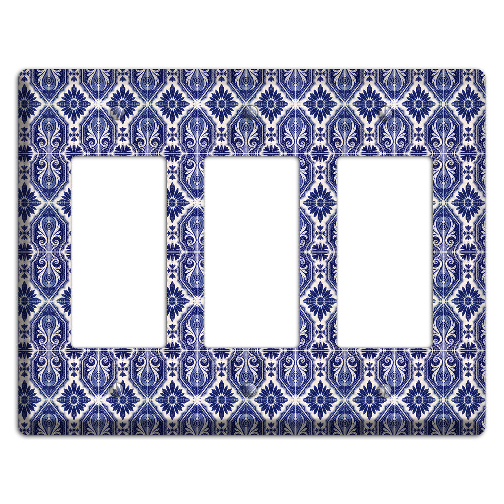Tavira Tiles 8 3 Rocker Wallplate