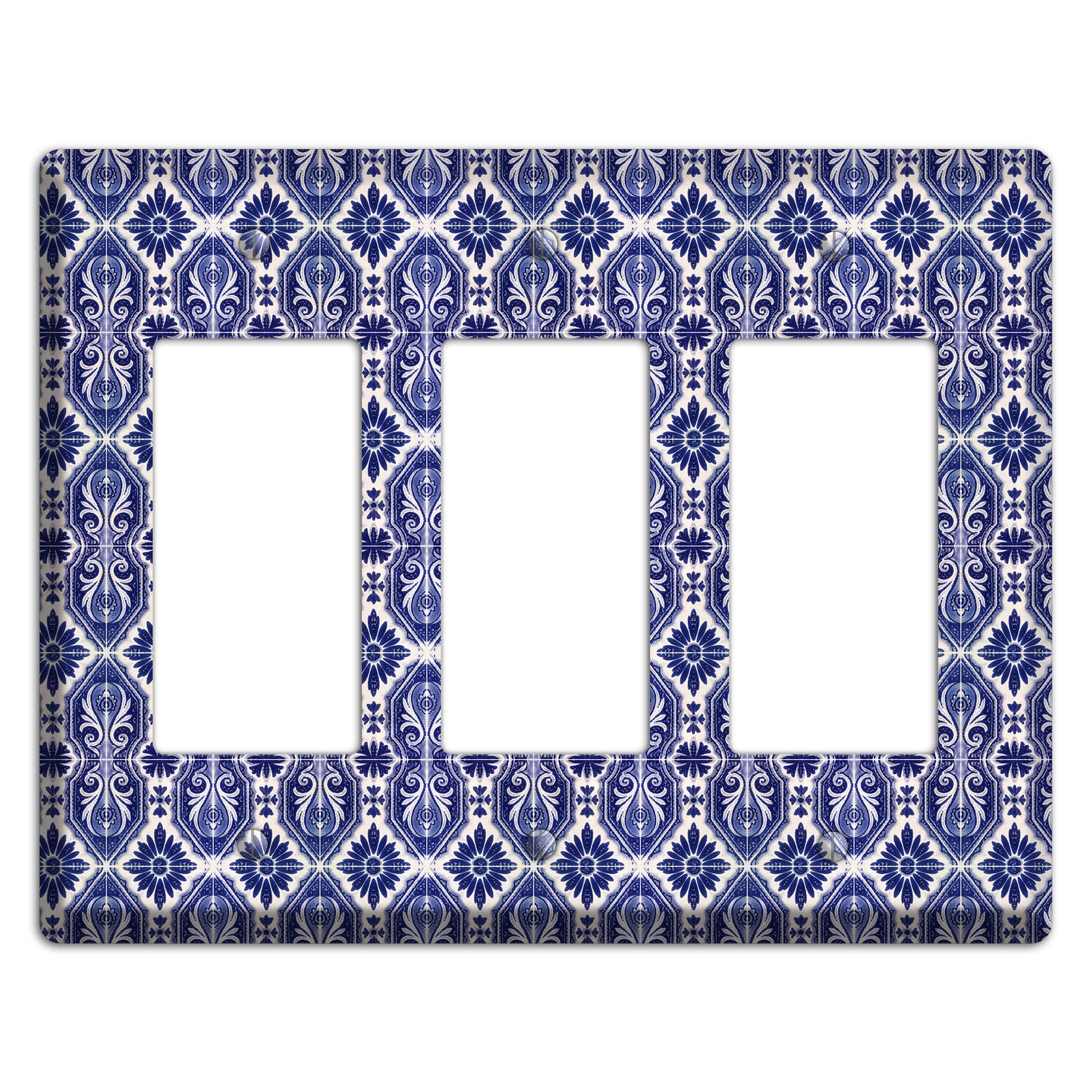 Tavira Tiles 8 3 Rocker Wallplate