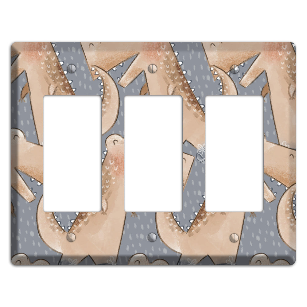 Alligator March 3 Rocker Wallplate