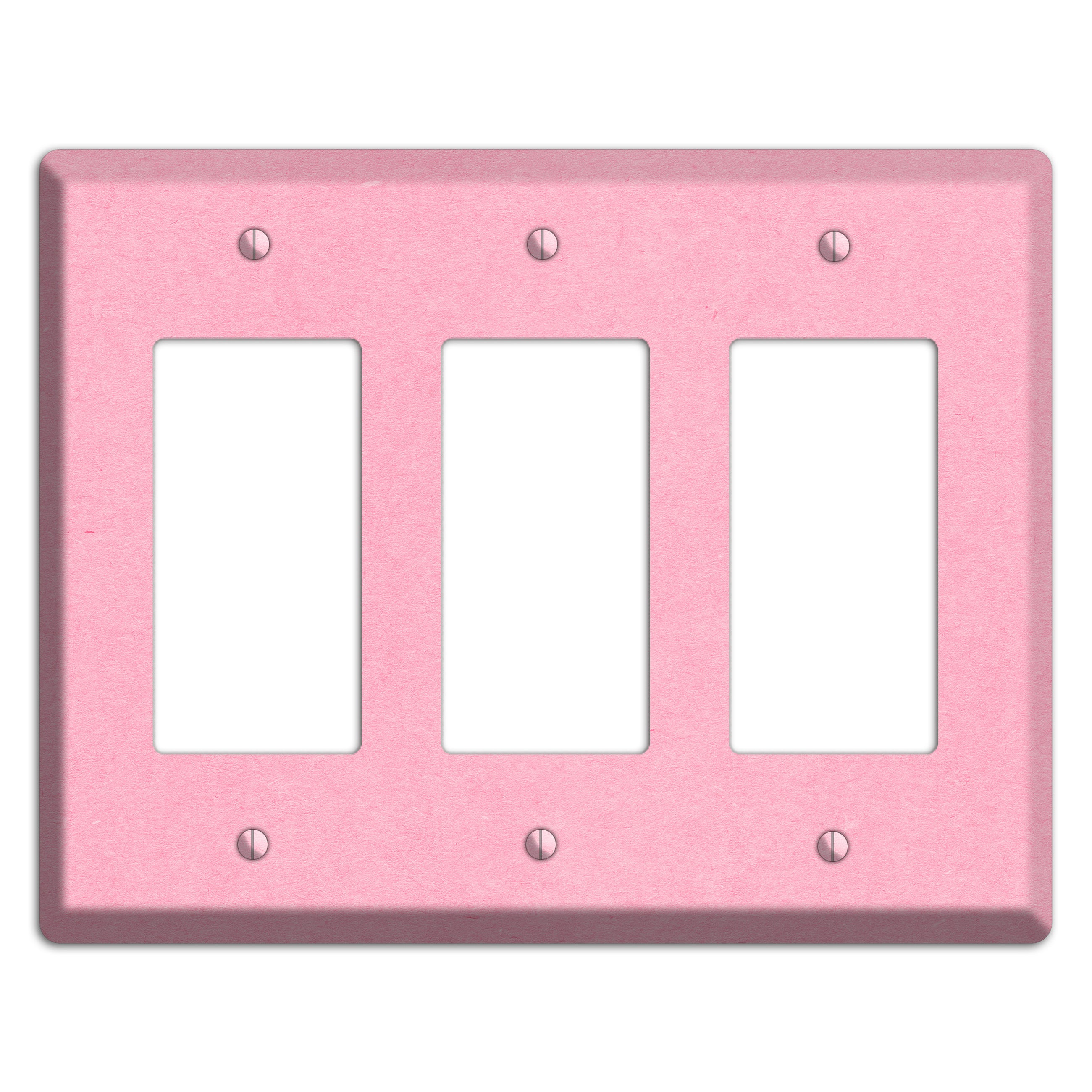 Lavender Pink Kraft 3 Rocker Wallplate