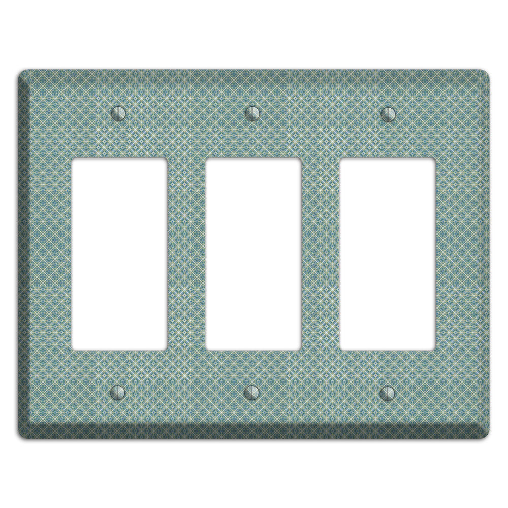 Sage Tiny Arabesque 3 Rocker Wallplate