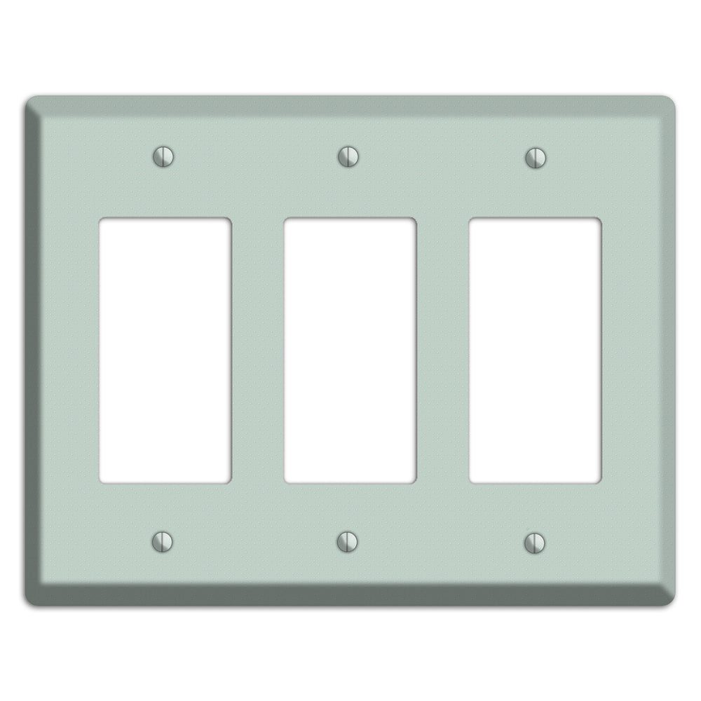 Sage with Tiny Dots 3 Rocker Wallplate