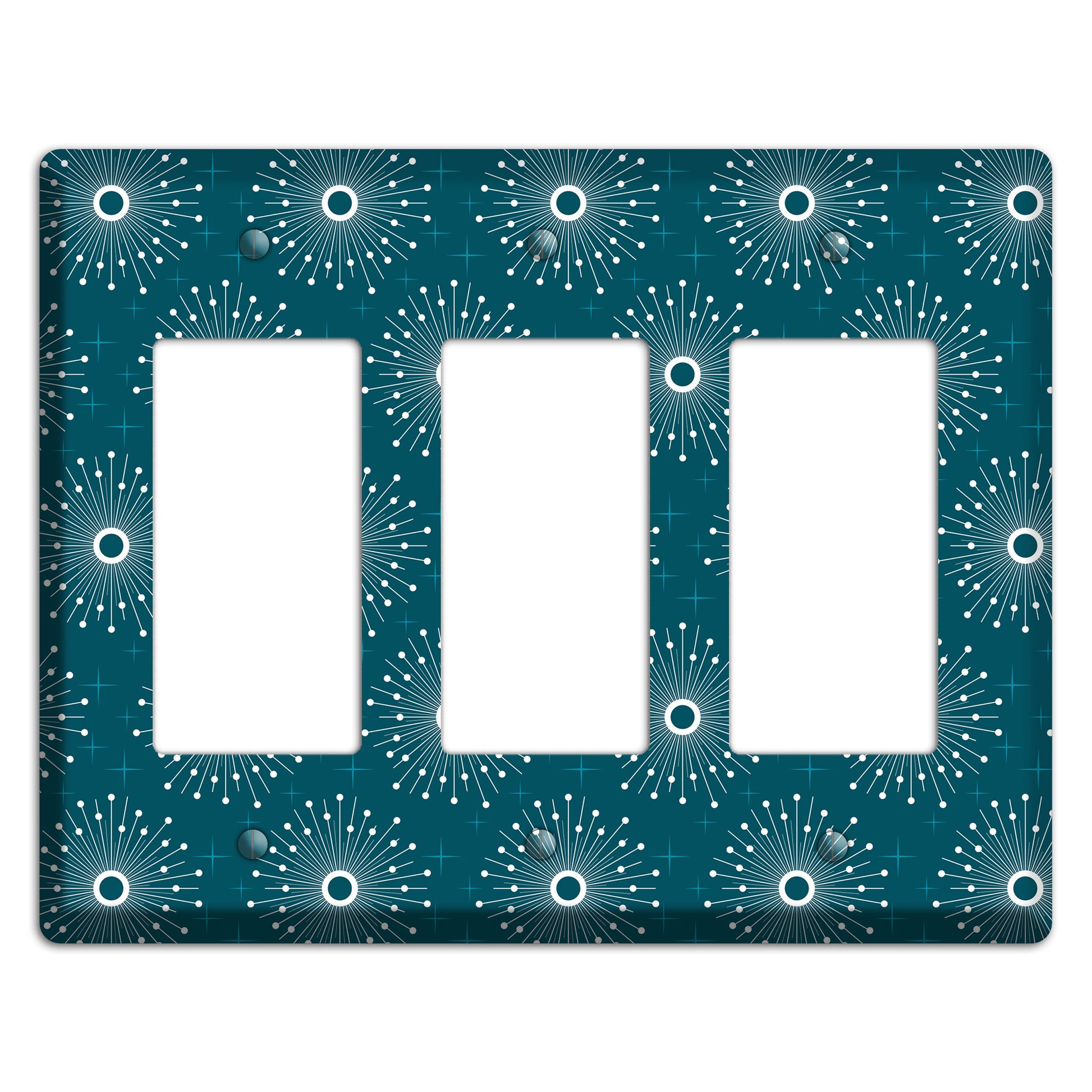 Star Burst 3 Rocker Wallplate