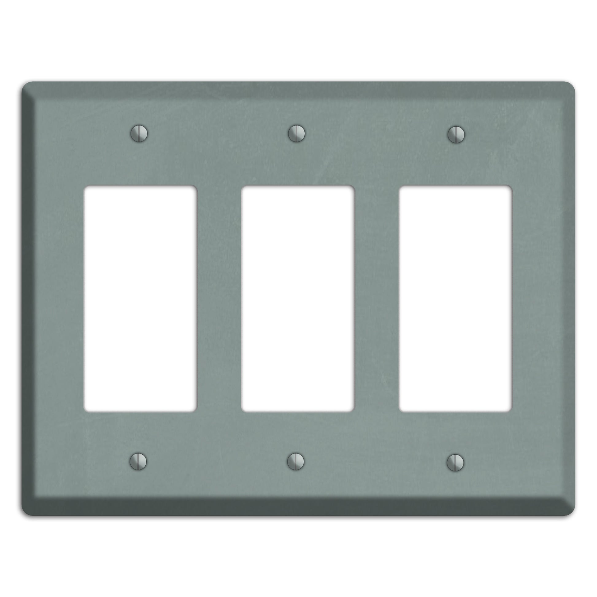 Chalk Faded Gree 3 Rocker Wallplate