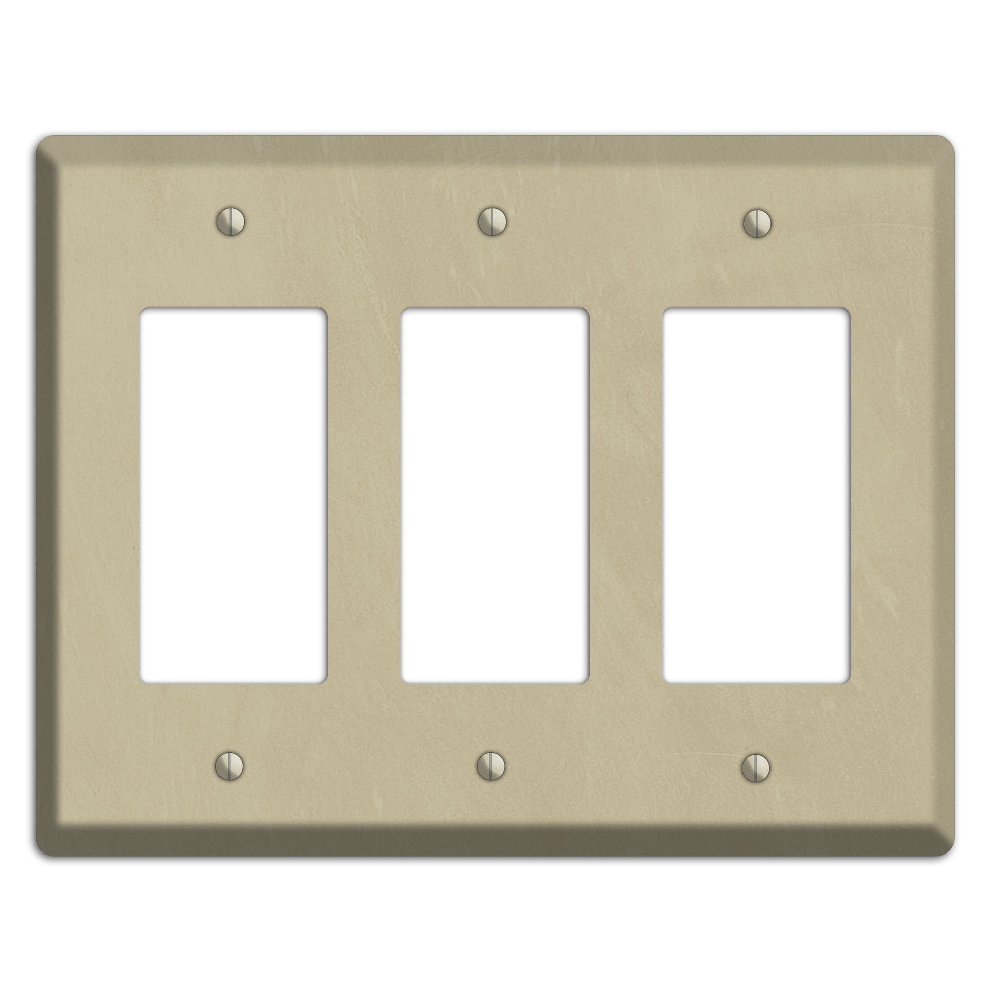 Chalk Beige 3 Rocker Wallplate