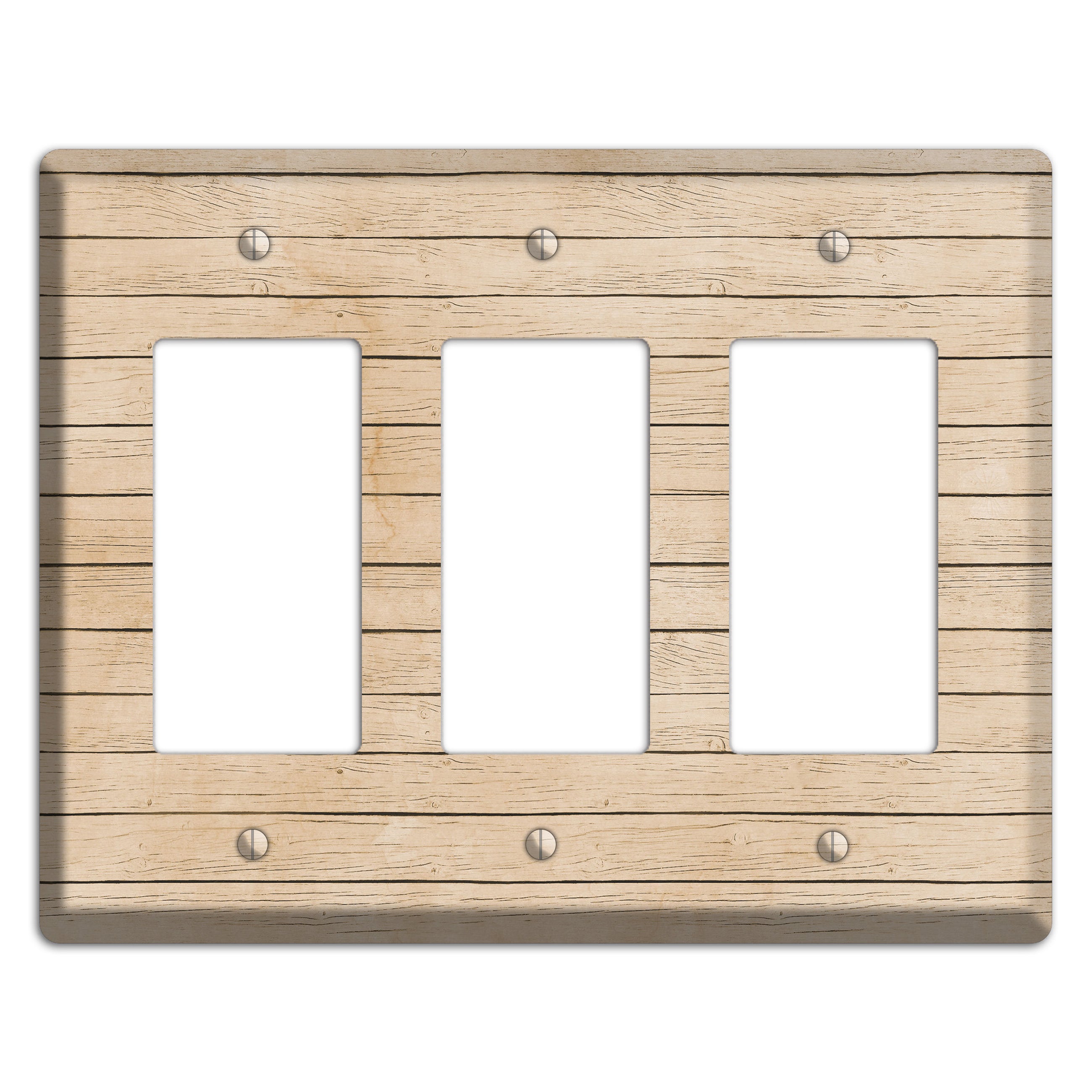 Akaroa Neutral Texture 3 Rocker Wallplate