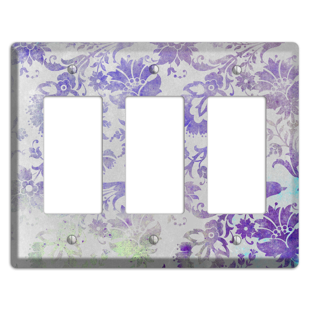 Chatelle Whimsical Damask 3 Rocker Wallplate