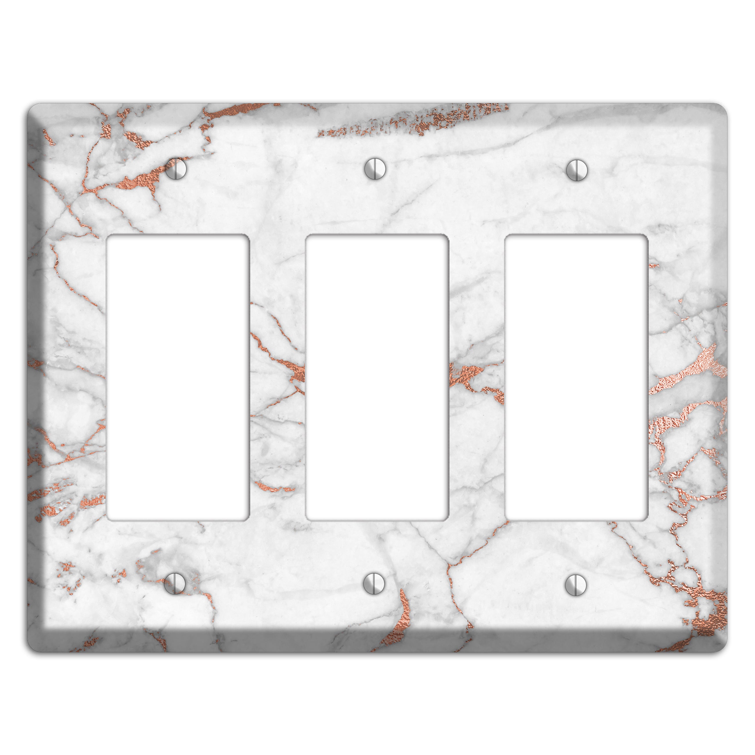 Copperfield Copper 3 Rocker Wallplate