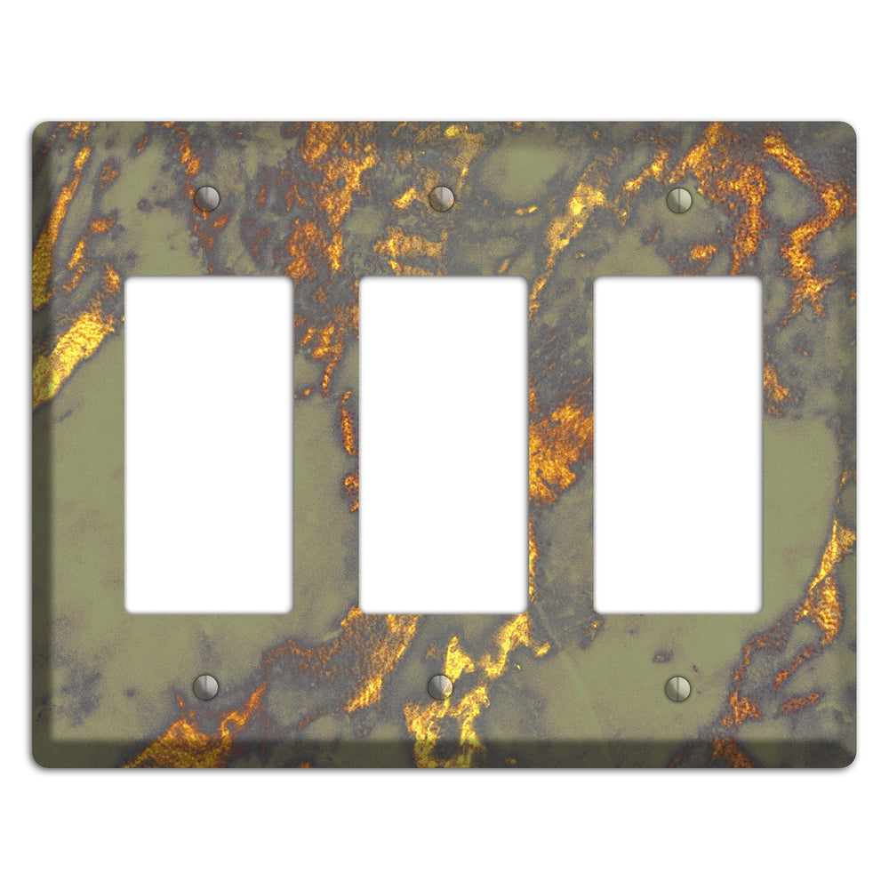 Gurkha Marble 3 Rocker Wallplate