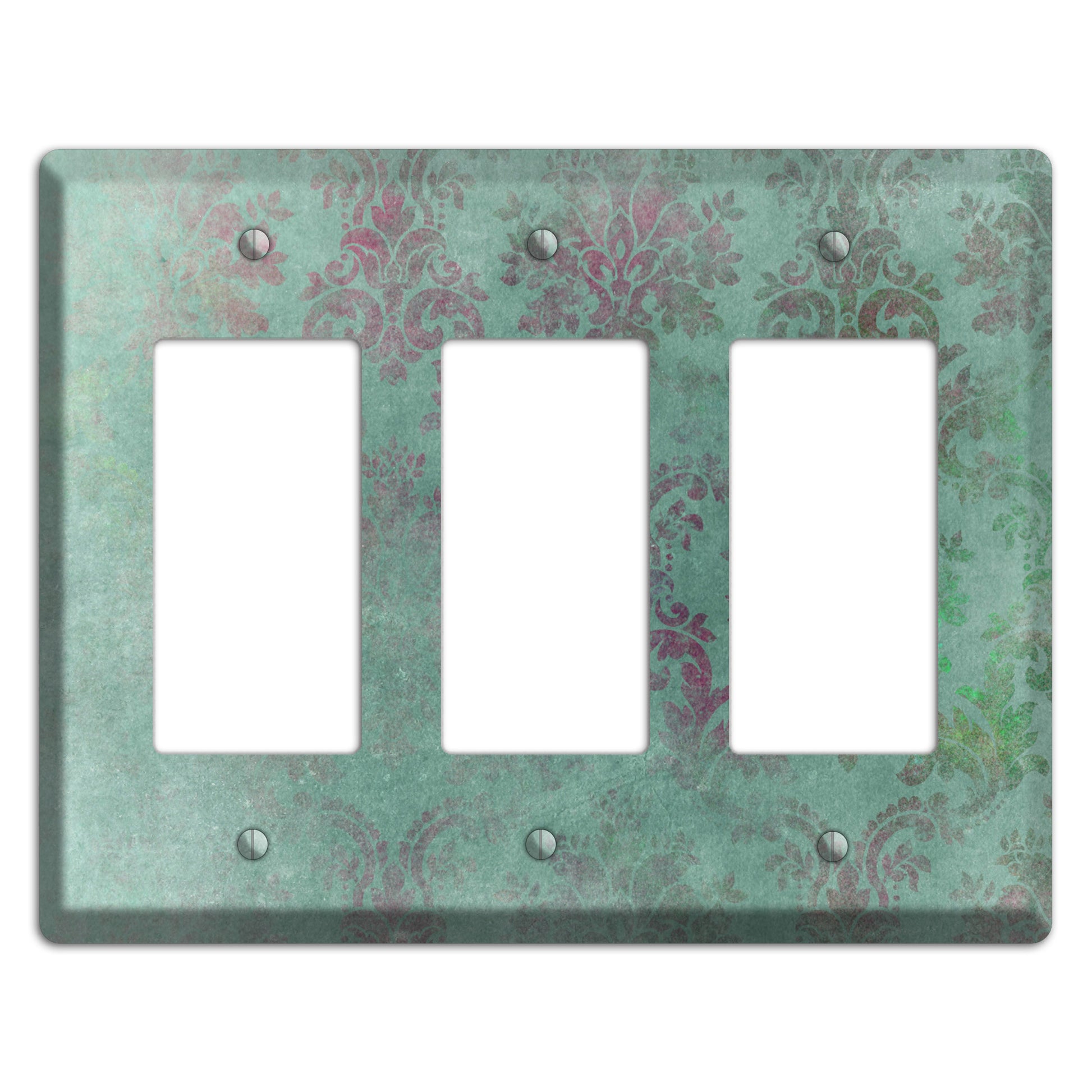 Corduroy Whimsical Damask 3 Rocker Wallplate