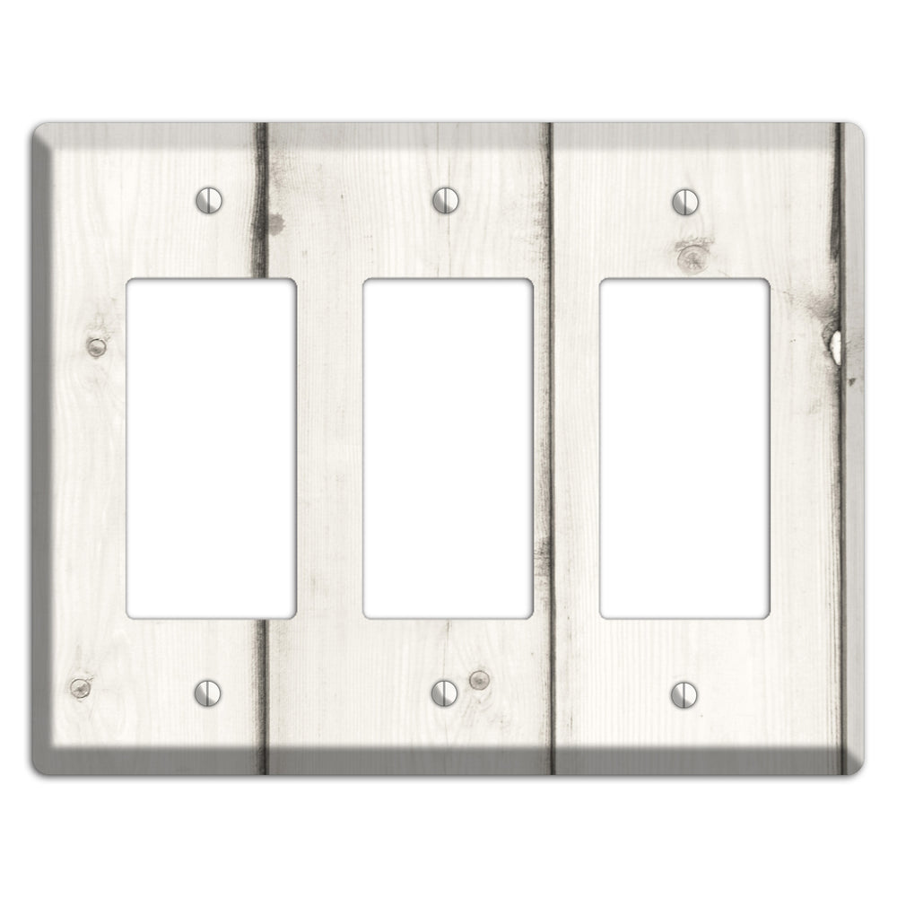 Pampas Antique 3 Rocker Wallplate