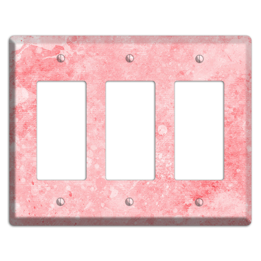 Rose Fog Soft Coral 3 Rocker Wallplate