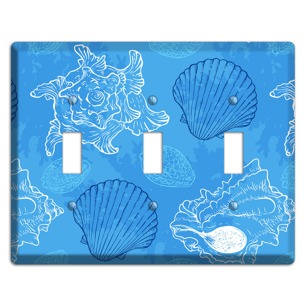 Shells 3 3 Toggle Wallplate