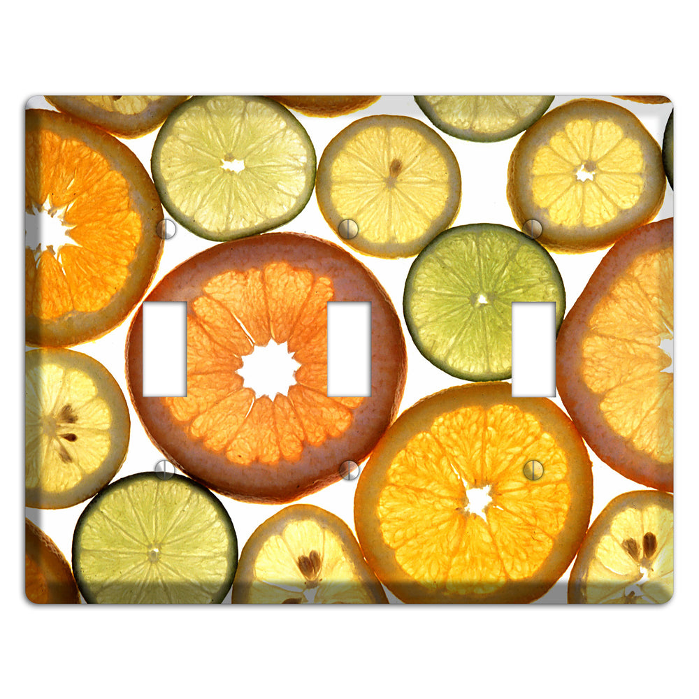 Fruit 3 Toggle Wallplate