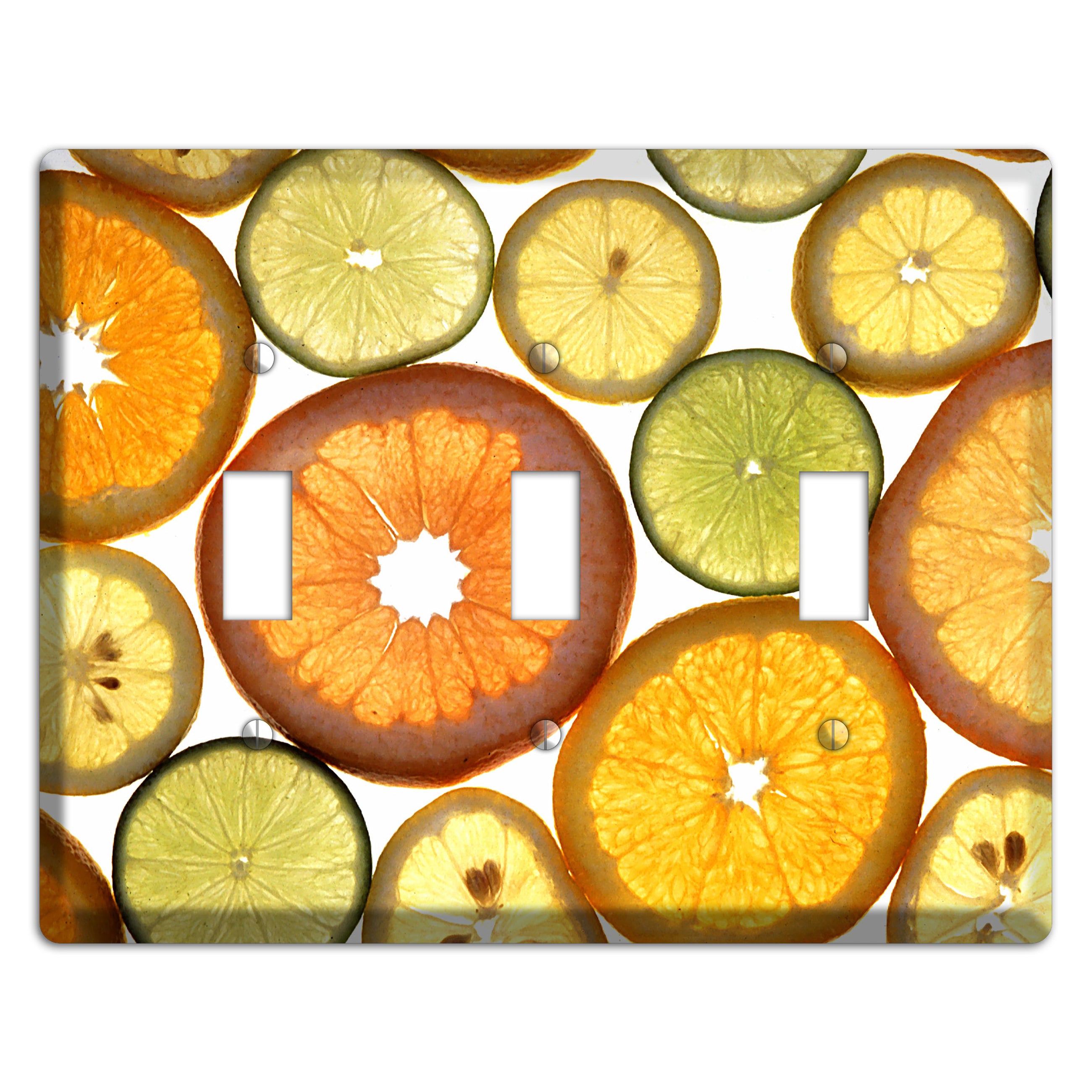 Fruit 3 Toggle Wallplate