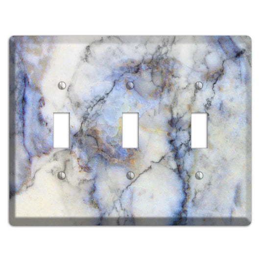 Spindle Marble 3 Toggle Wallplate