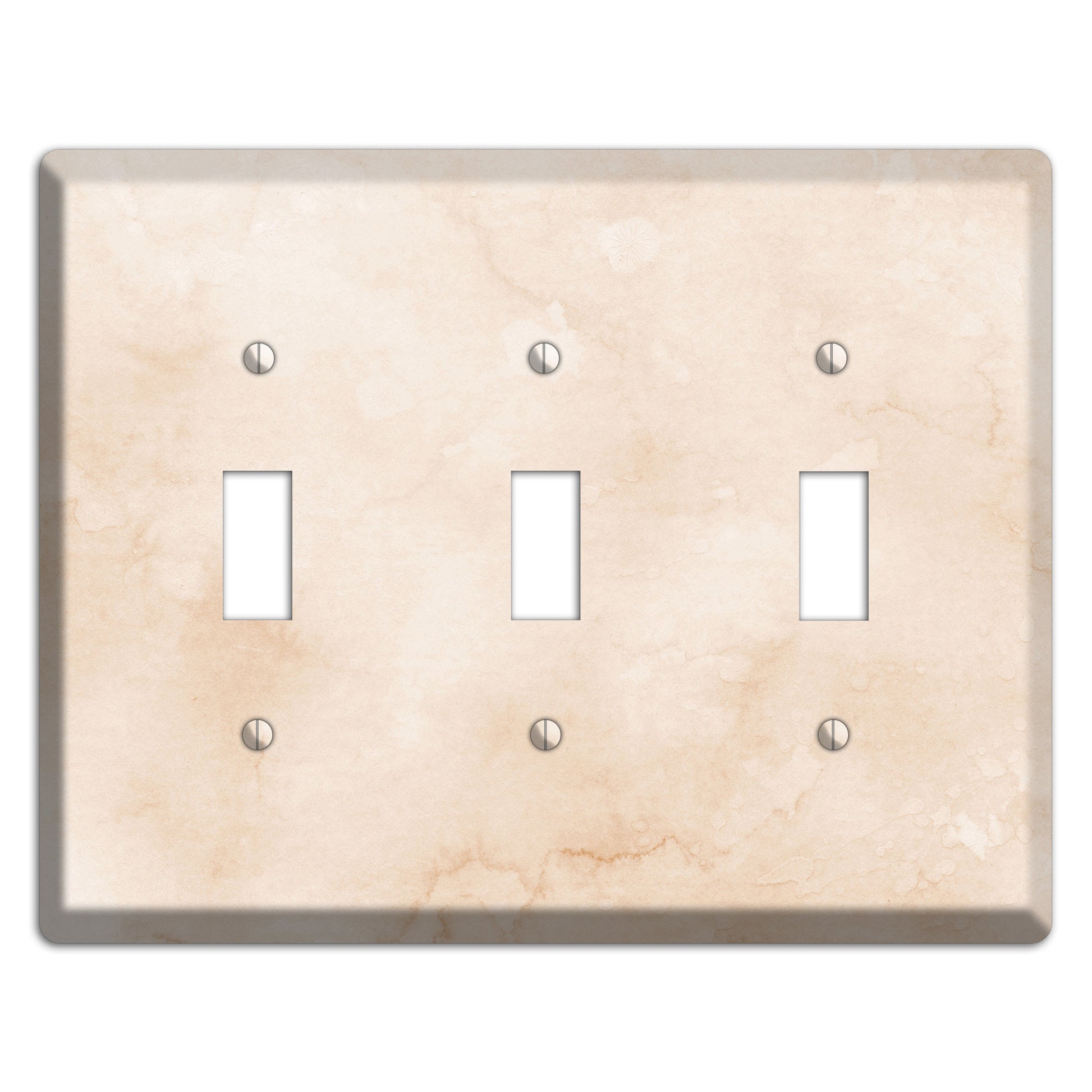 Janna Neutral Texture 3 Toggle Wallplate