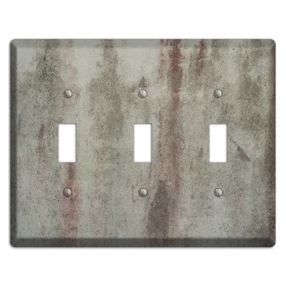 Old Concrete 15 3 Toggle Wallplate