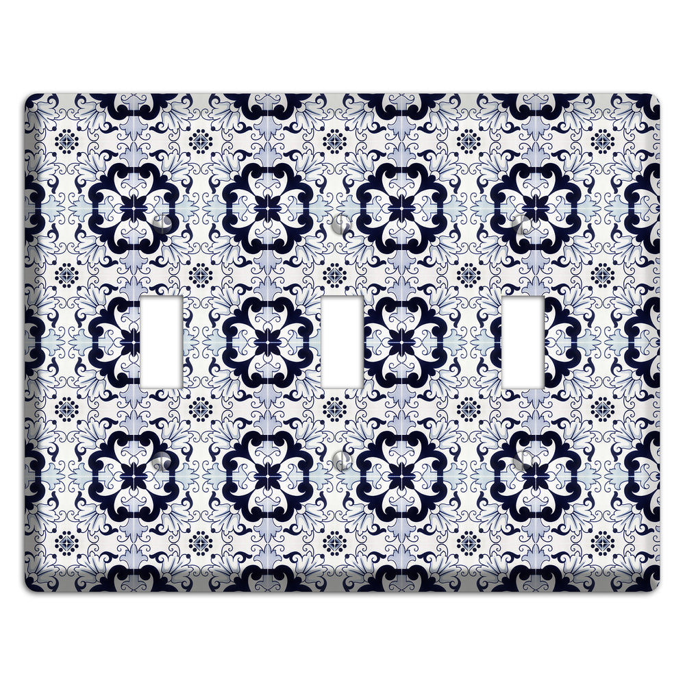 Tavira Tiles 7 3 Toggle Wallplate