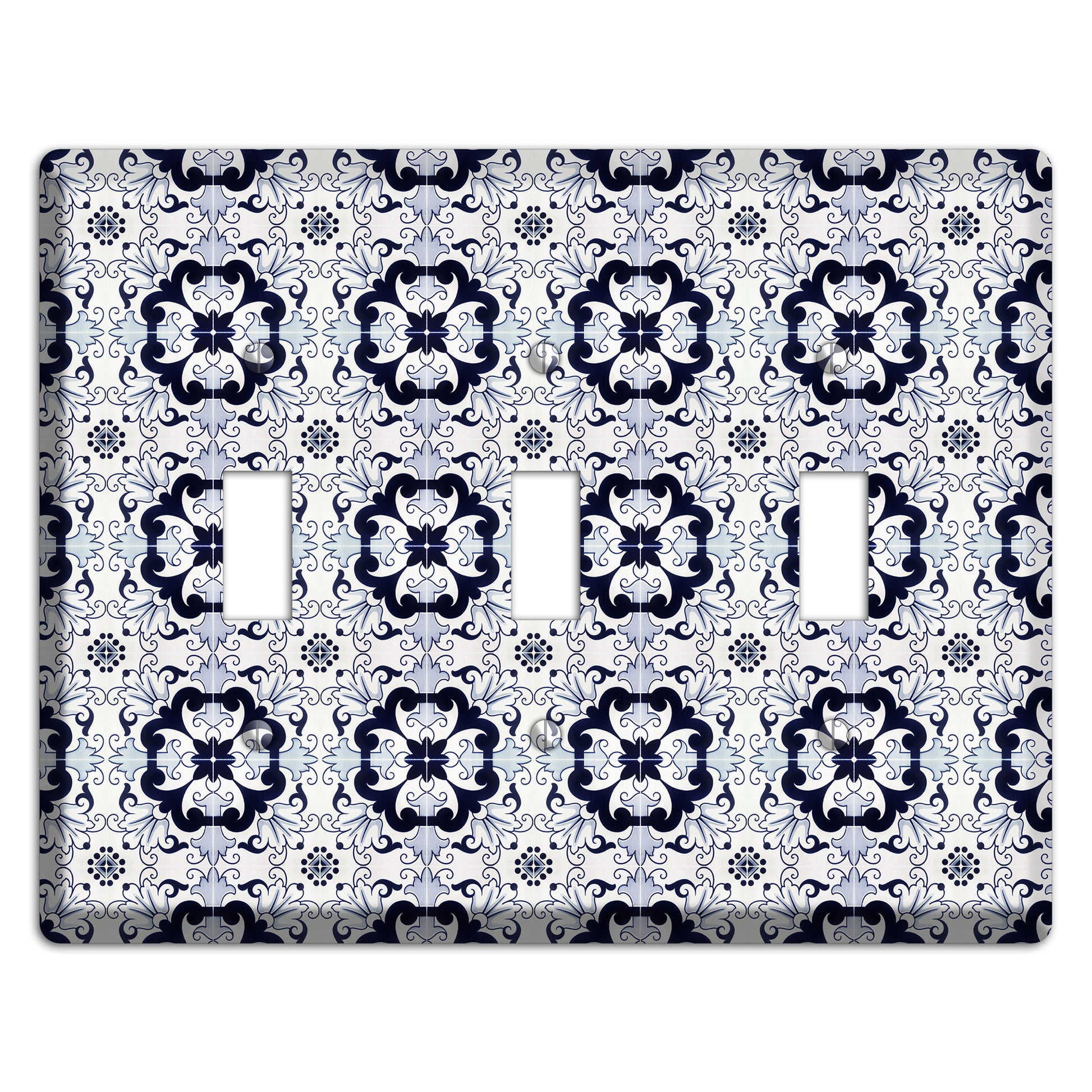 Tavira Tiles 7 3 Toggle Wallplate