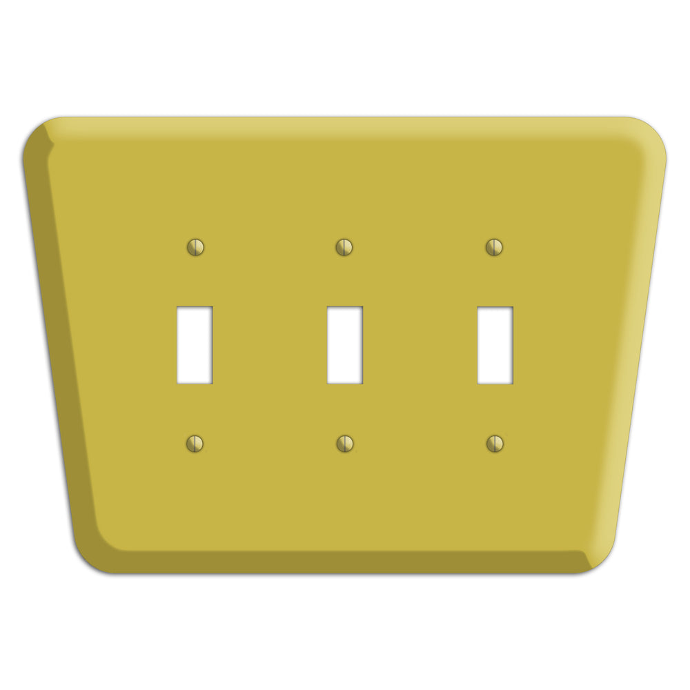 Sunflower Mid-Century 3 Toggle Wallplate