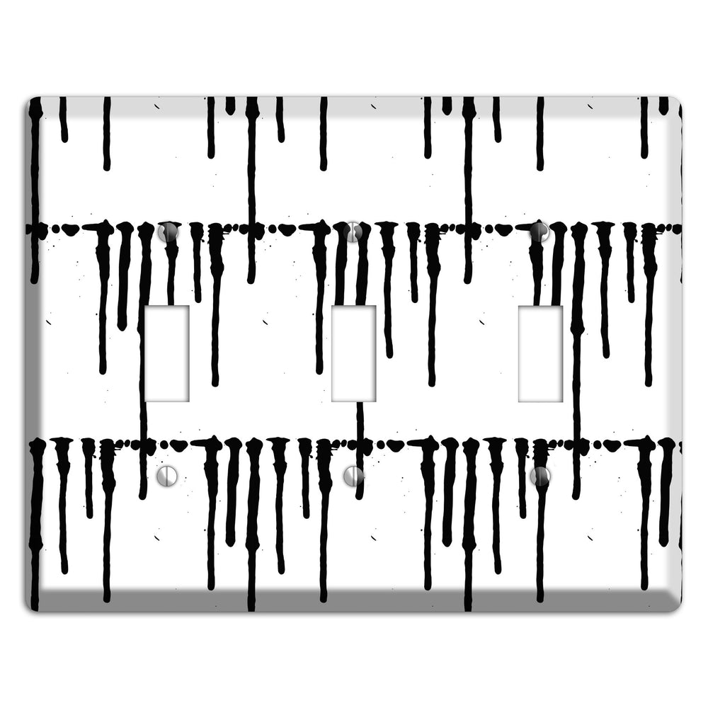 Ink Brushstrokes 7 3 Toggle Wallplate