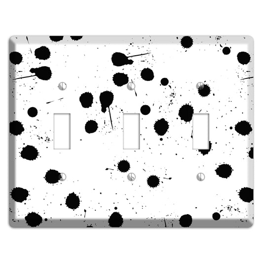 Ink Splash 9 3 Toggle Wallplate