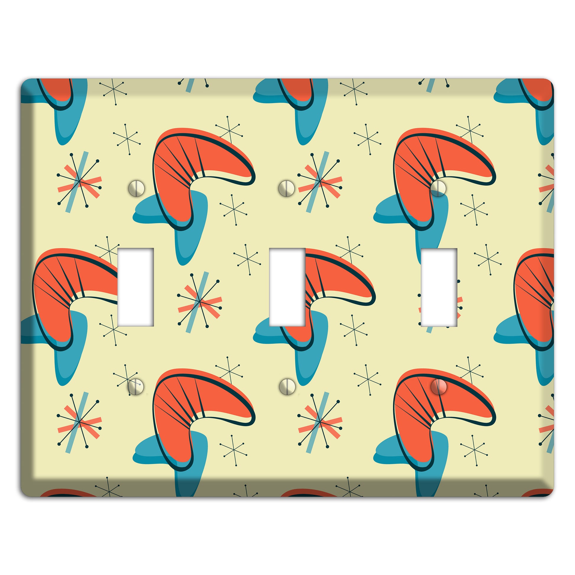 Atomic Boomerang 3 Toggle Wallplate