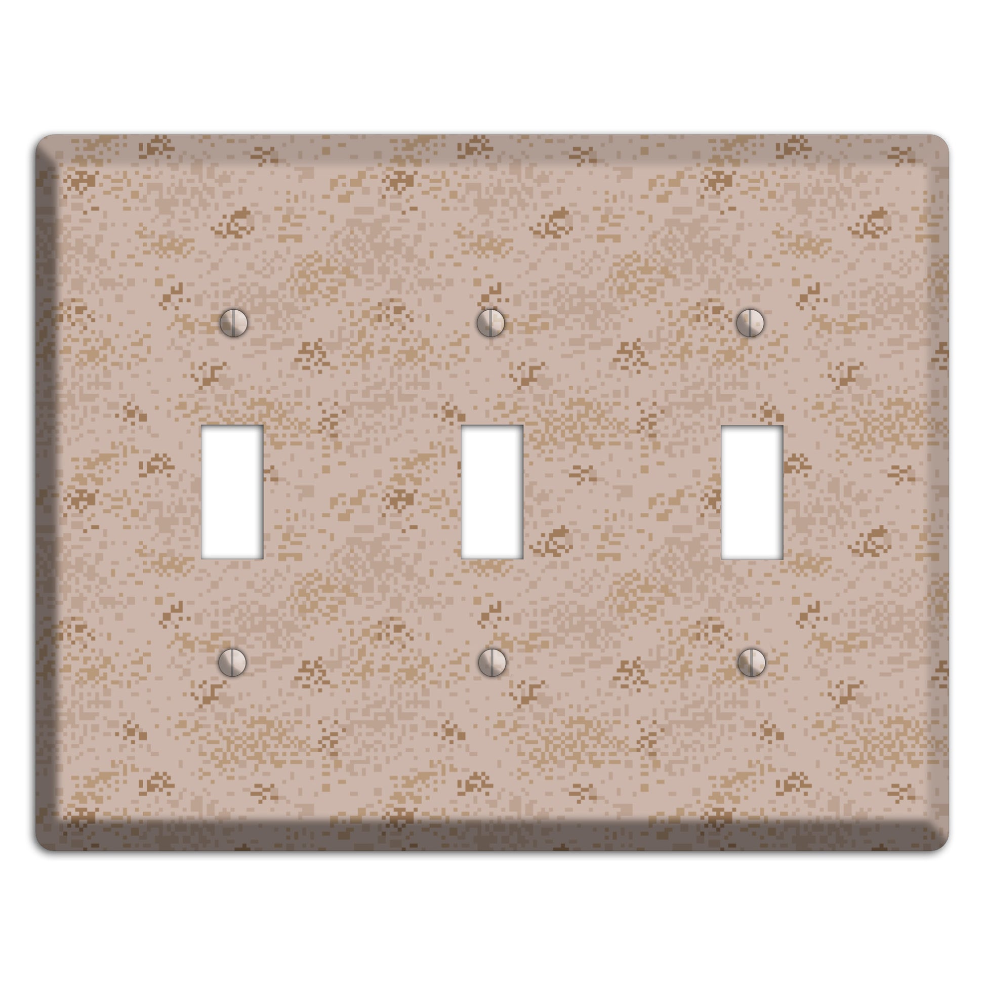 Marpat Desert Camo 3 Toggle Wallplate