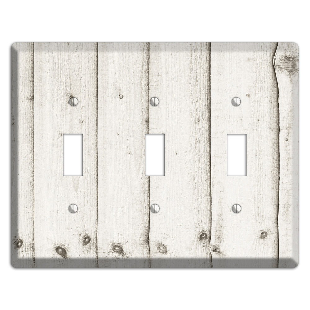 Swirl Antique 3 Toggle Wallplate