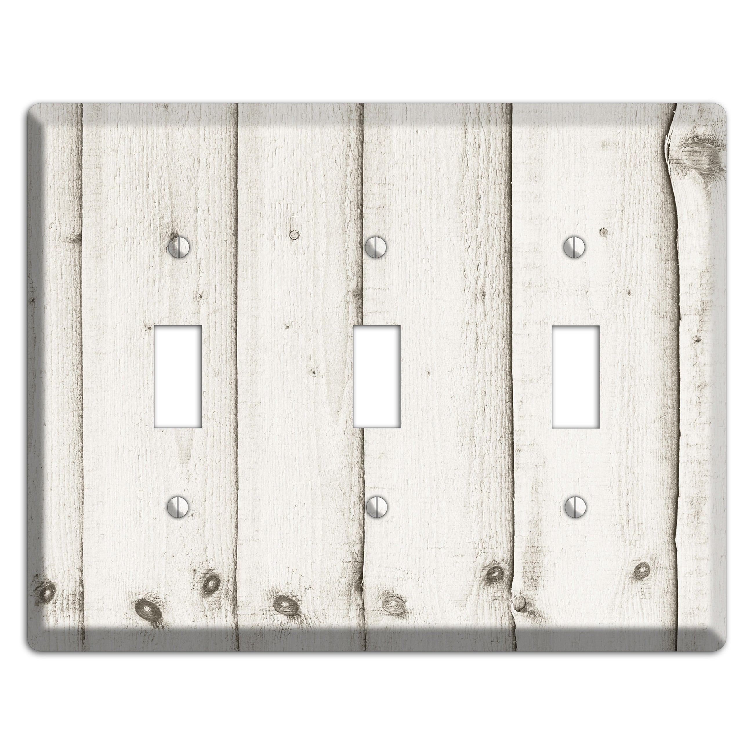 Swirl Antique 3 Toggle Wallplate