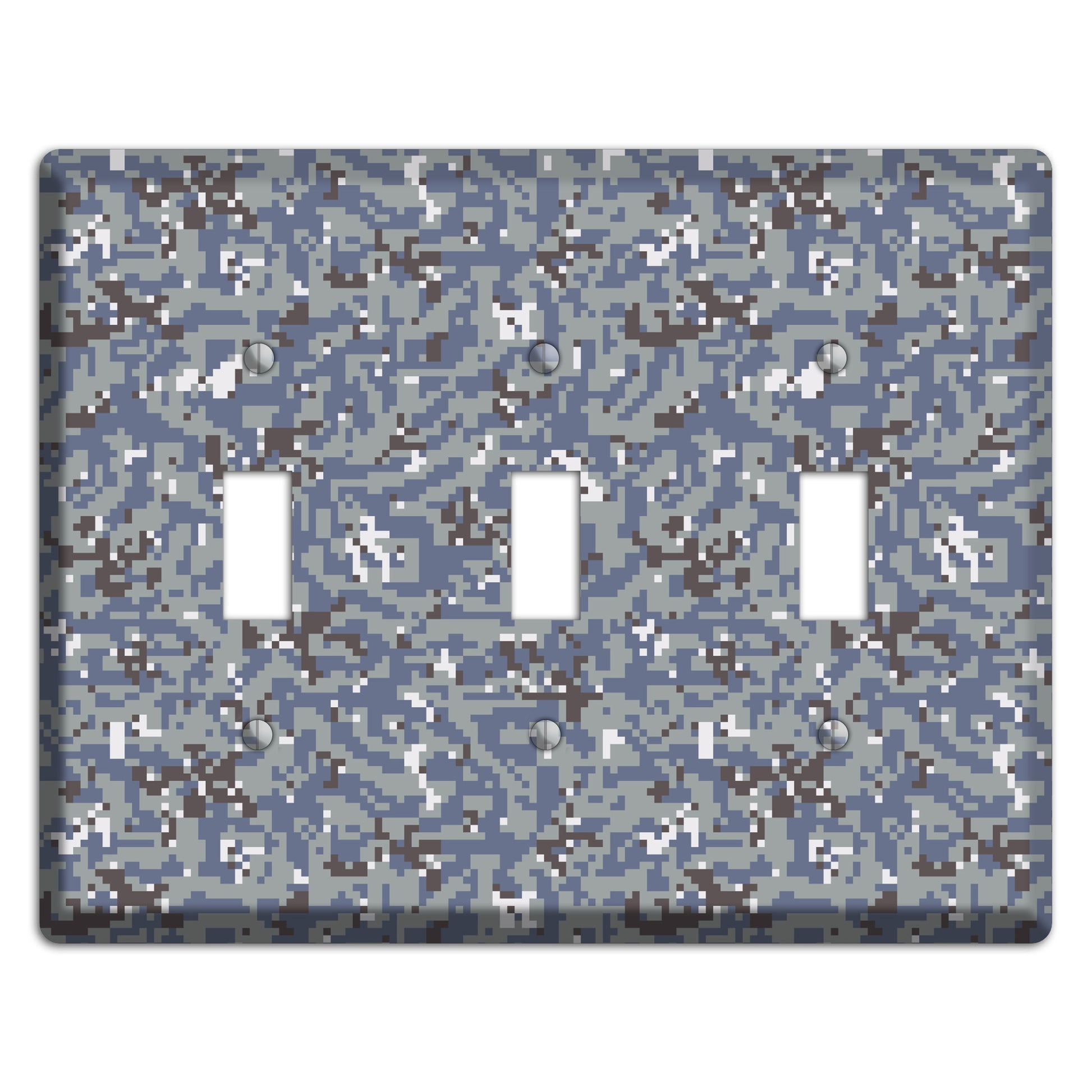 NWU Grey Dom Camo 3 Toggle Wallplate