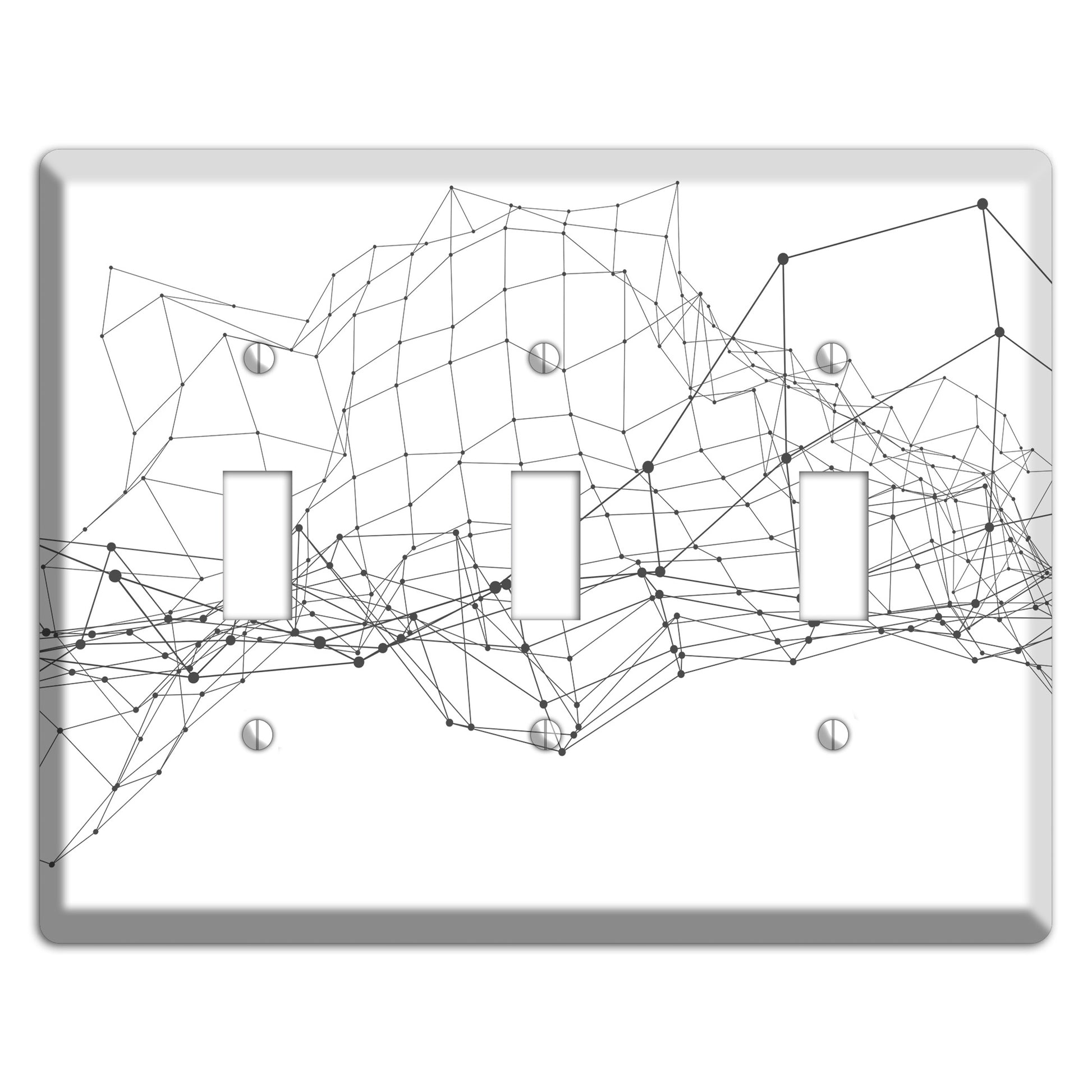 Linear K 3 Toggle Wallplate