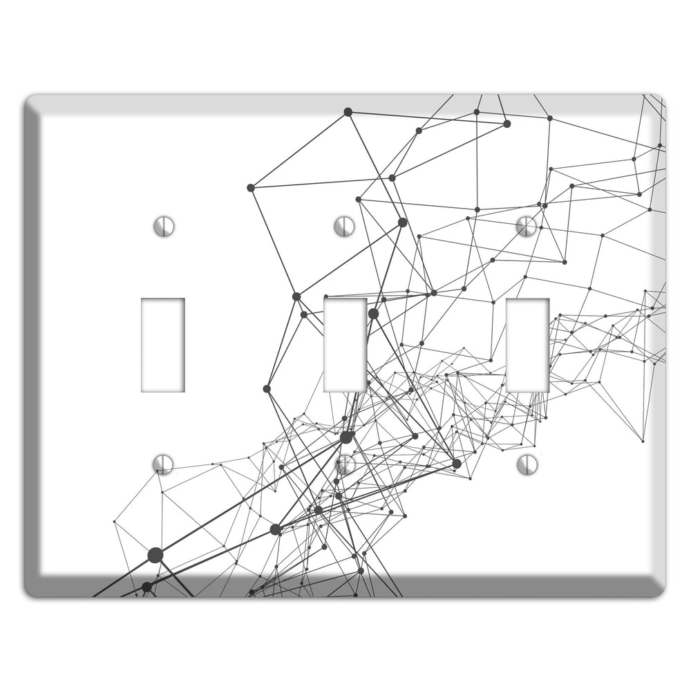 Linear C 3 Toggle Wallplate