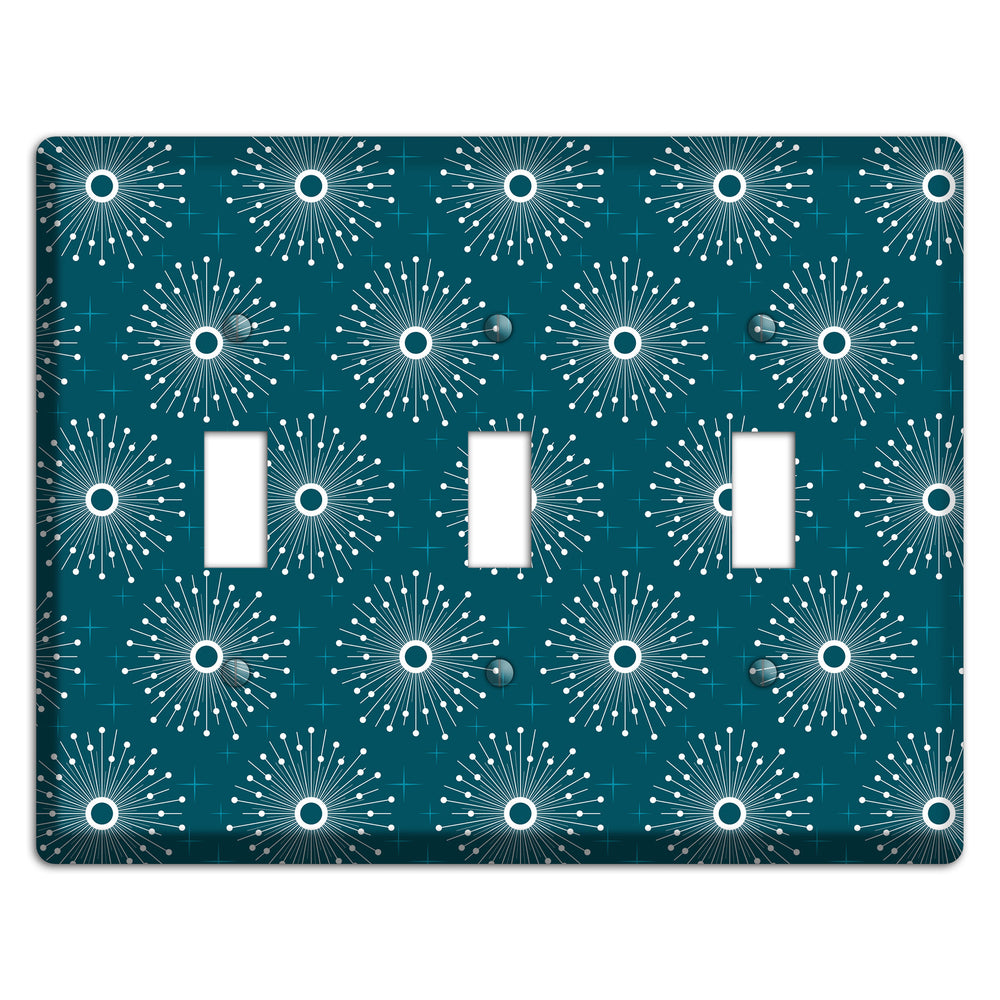 Star Burst 3 Toggle Wallplate