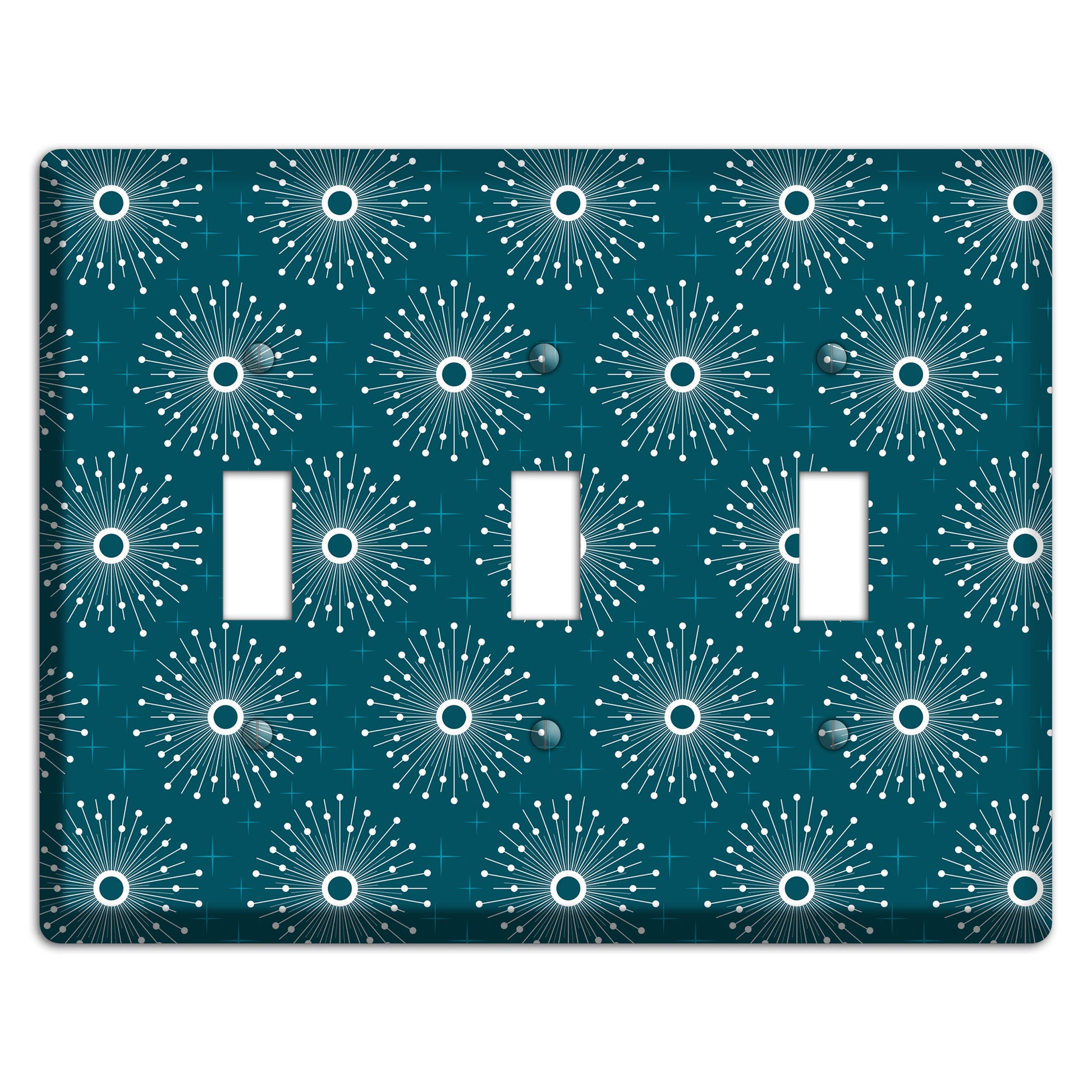 Star Burst 3 Toggle Wallplate