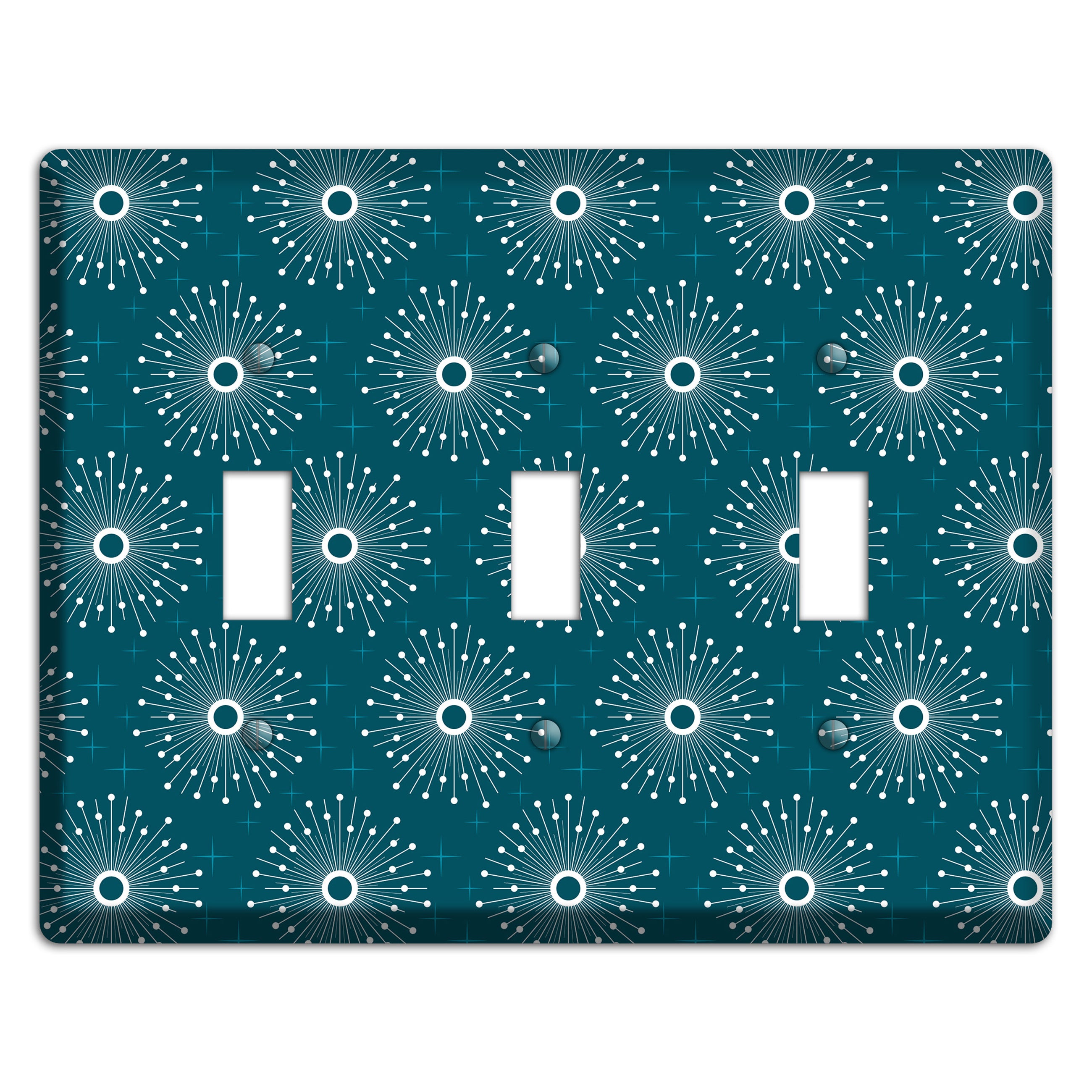 Star Burst 3 Toggle Wallplate