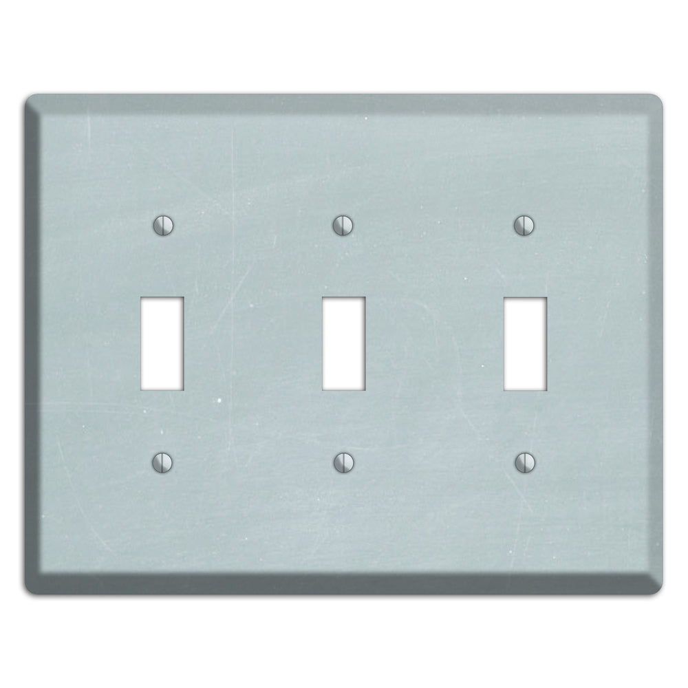 Chalk Light Blue 3 Toggle Wallplate