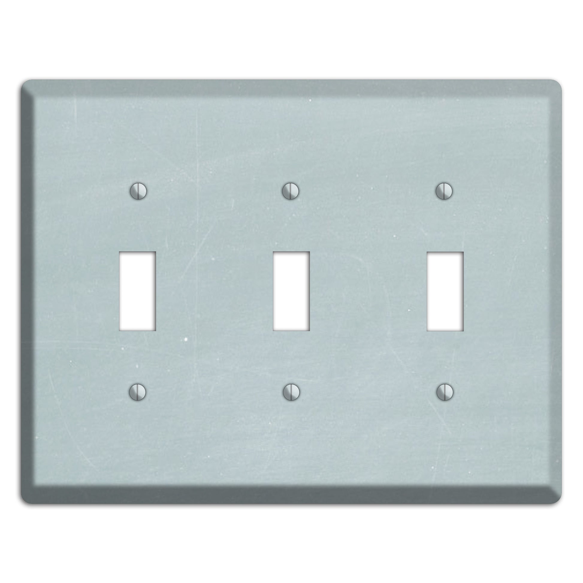 Chalk Light Blue 3 Toggle Wallplate