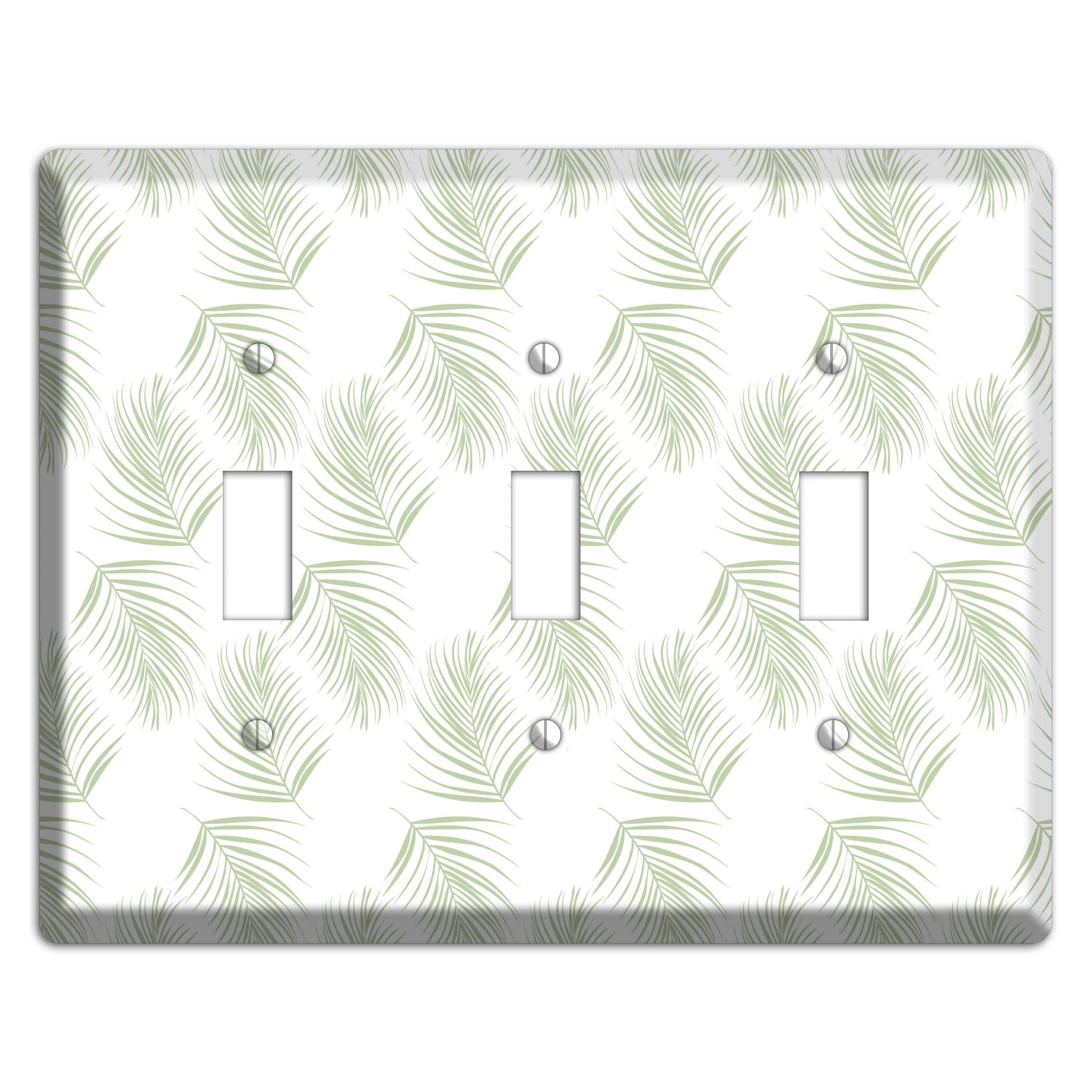 Leaves Style GG 3 Toggle Wallplate