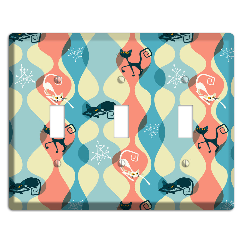 Atomic Kitty 3 Toggle Wallplate